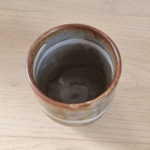 Japanese green tea cup