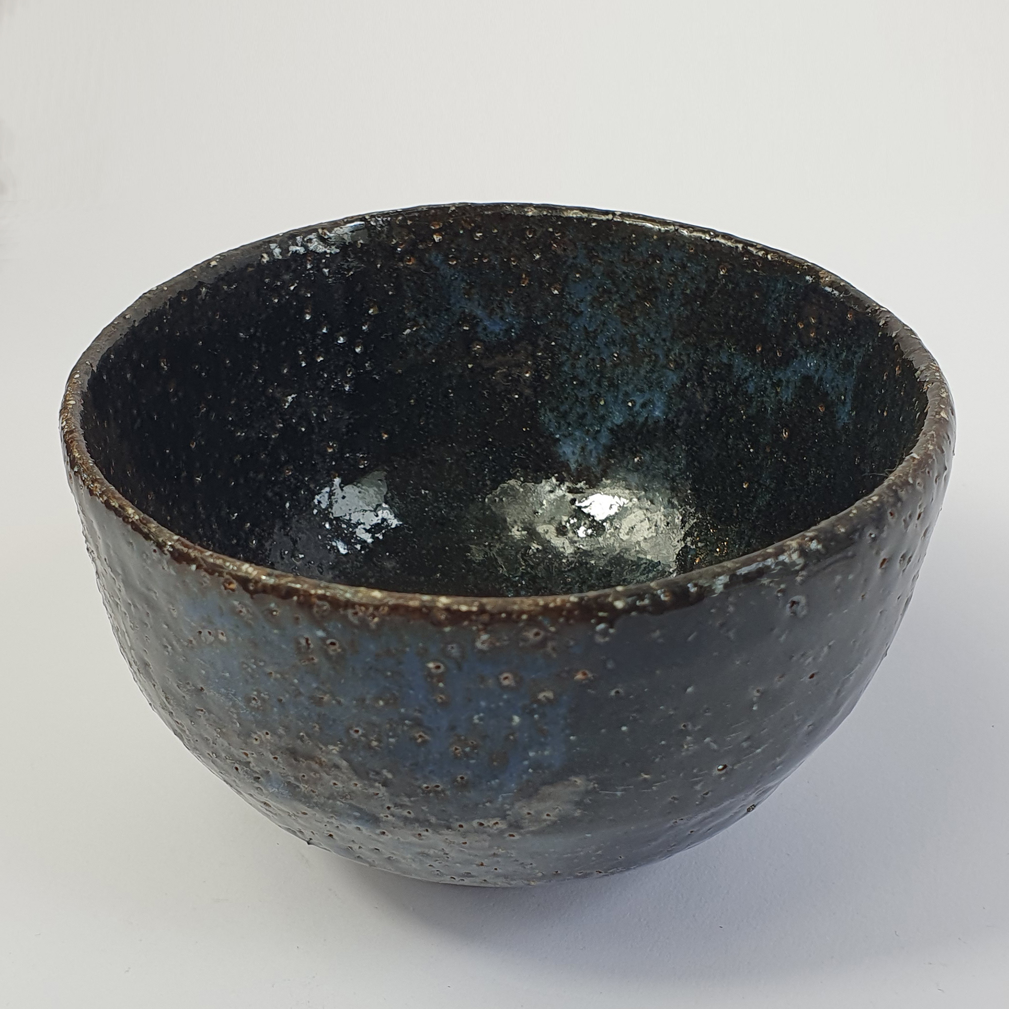 Matcha Wan Ceremonial Matcha Bowl- 'Desert by Night' Handmade Japanese Bowl