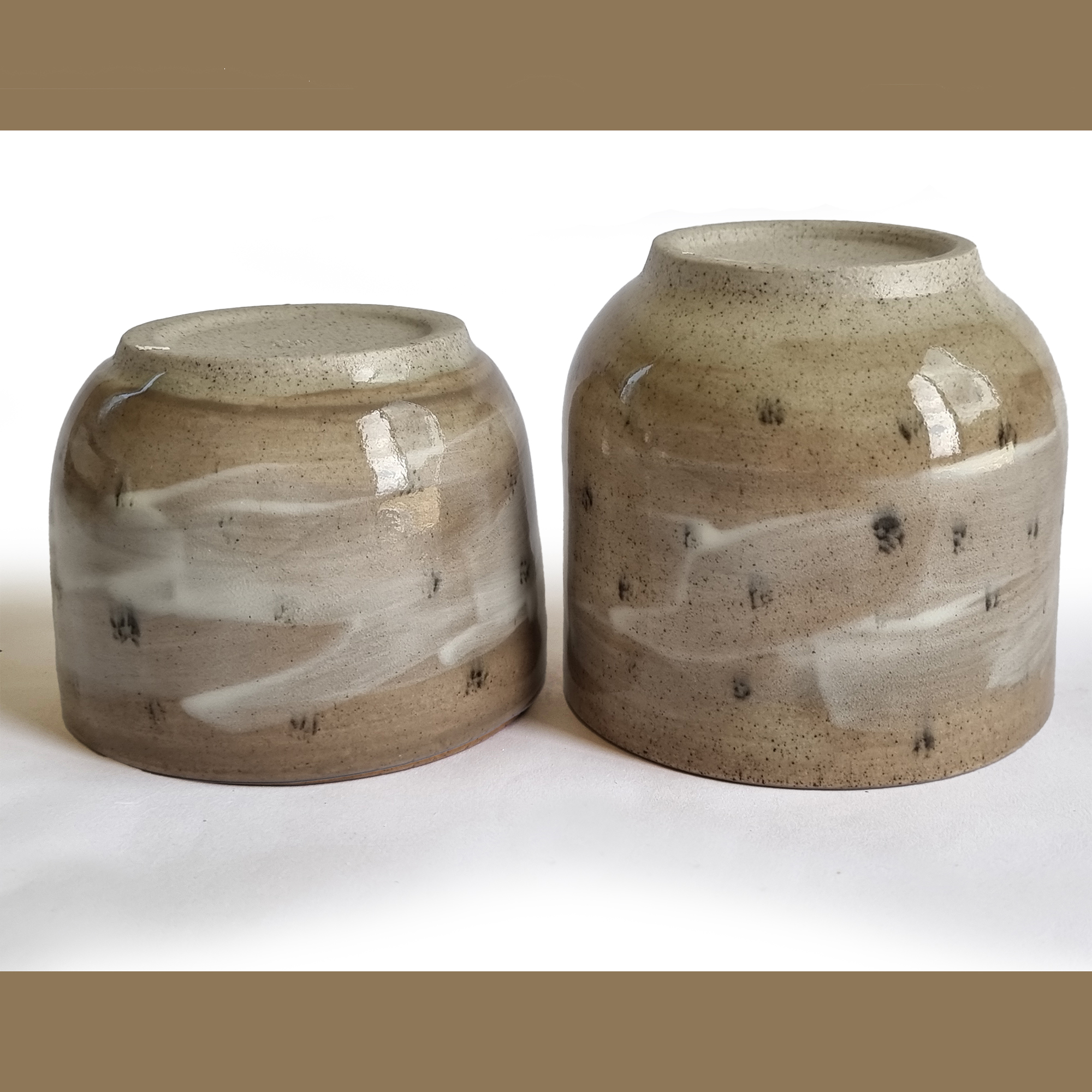 Japanese green tea cups